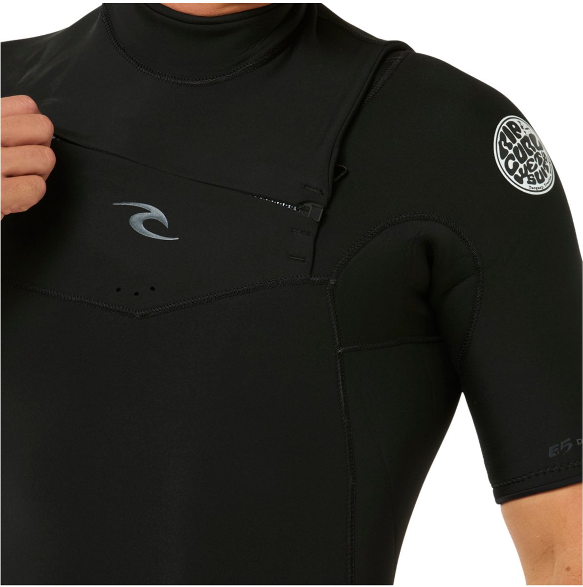 2025 Rip Curl Heren Dawn Patrol 2mm Borst Ritssluiting Lentepak Wetsui
