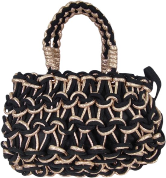 Qischa - sac à main - sac bandoulière - noir