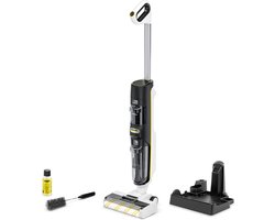 Kärcher FCV 4 vloerreiniger met zuigfunctie - 3-in-1 Xtra!Clean - Looptijd accu: 45 min - Oppervlakteprestatie 200 m² - Schoonwatertank 750 ml - Vuilwatertank 450 ml