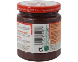 Damhert - Puur Fruit Confituur Aardbei - 3 x 315 gr - Voordeelverpakking