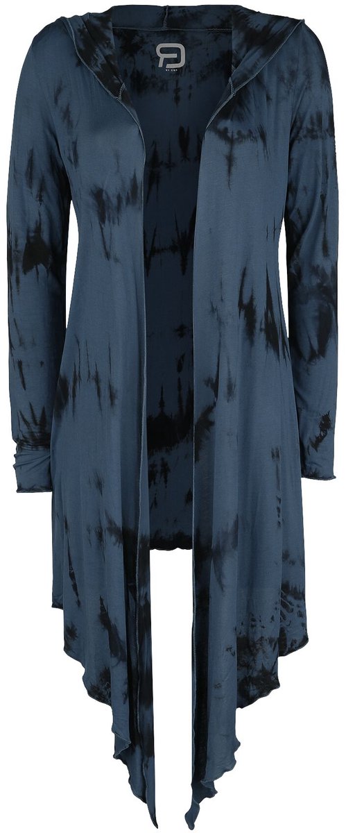 R.E.D. Rock-Engineered Design Blauw batik vest - Dames - S
