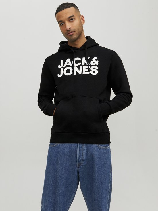 Felpa Con Cappuccio JACK & JONES Jjecorp Logo Sweat Hood Noos Jnr – Ragazzo – Taglio Normale