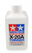 Tamiya X-20A Diluant pour Acryl - 250ml Diluant