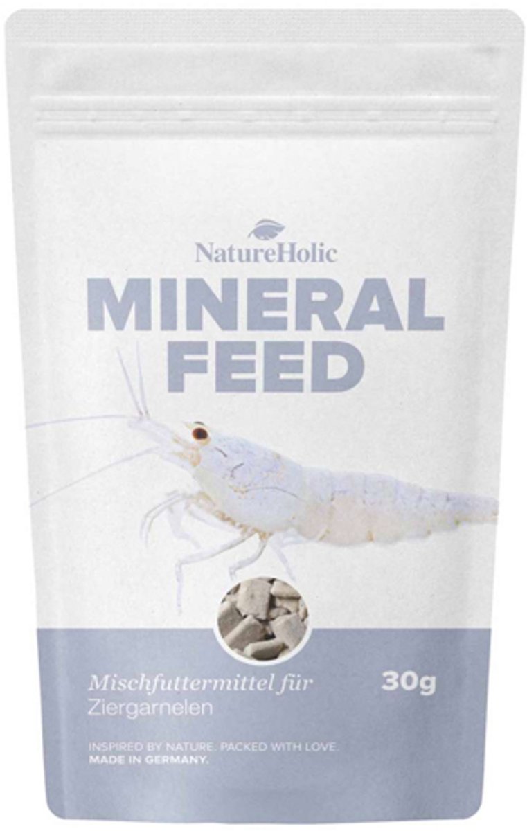 NatureHolic - Garnalenvoer - Mineralfeed - 30g
