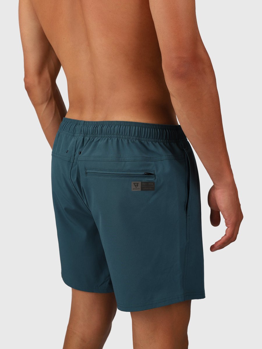 Brunotti Bru - conic Zwembroek Heren - Zwemshort met 4 - Way Stretch - Fuel Green — afbeelding 9