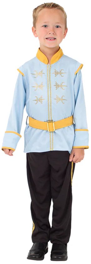 Little Adventures - Prince Charming Verkleedset – Maat 98-104 - Comfortabel & Wasbaar – Prins Verkleedset Voor Kinderen