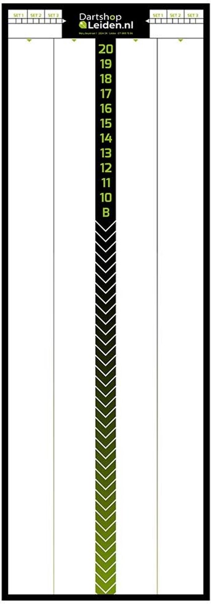 Dart Scorebord Deluxe (92x30)