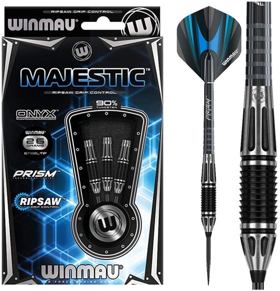 WINMAU - Majestic: Steeltip Tungsten Dartpijlen Professioneel - 22g van Winmau — afbeelding 4