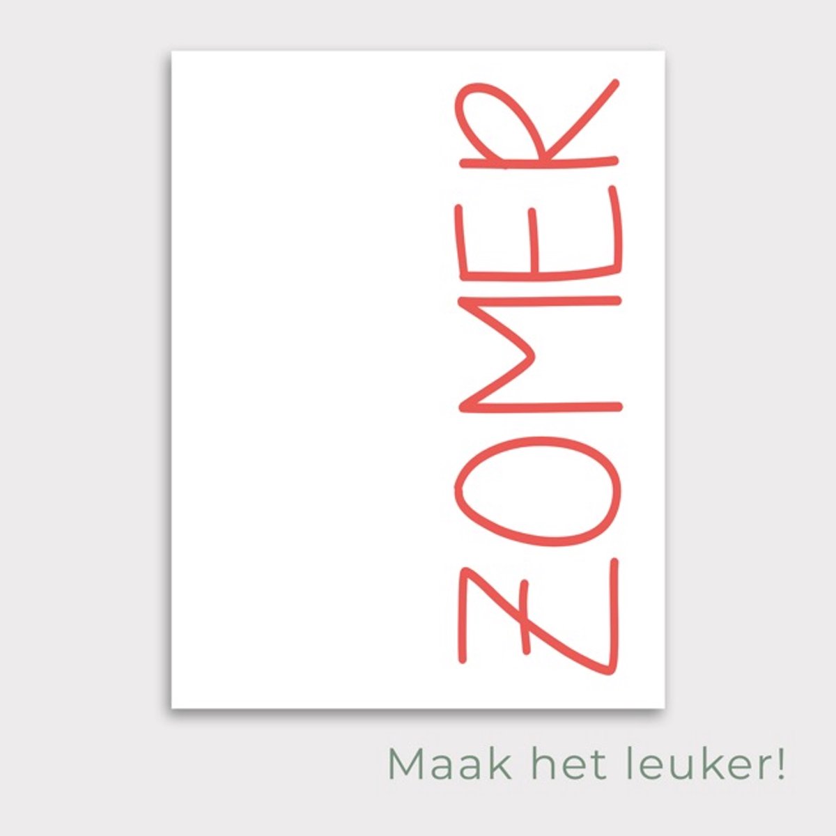 Tuinposter Zomer | Watermelon - Posters voor in de tuin - Tuindecoratie - Tuinposter - 45 x 60 cm