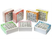 Bingokaarten 10500 vellen