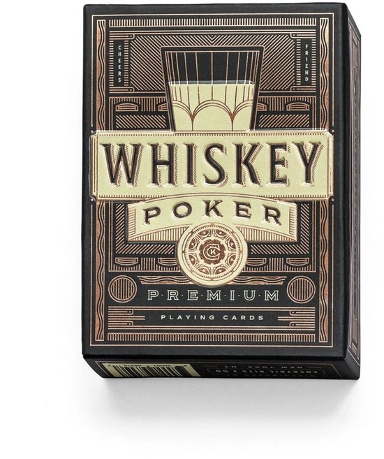 Whiskey Pokerkaarten - US