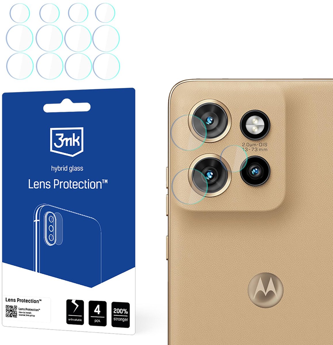 Motorola Edge 50 Neo - 3mk lensbescherming