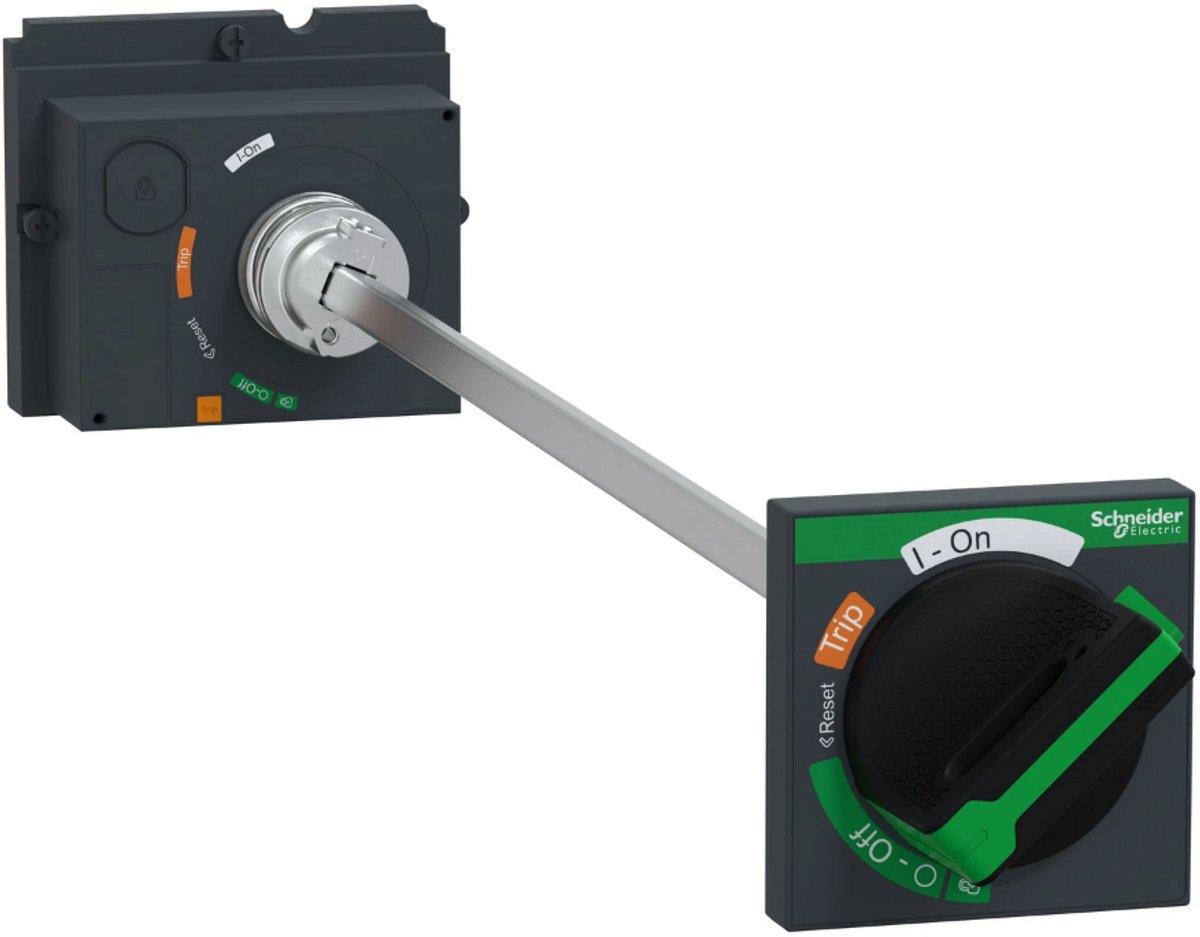 Schneider Electric ComPacT - Standaard verlengde draaibediening - Zwart - NSX100-250