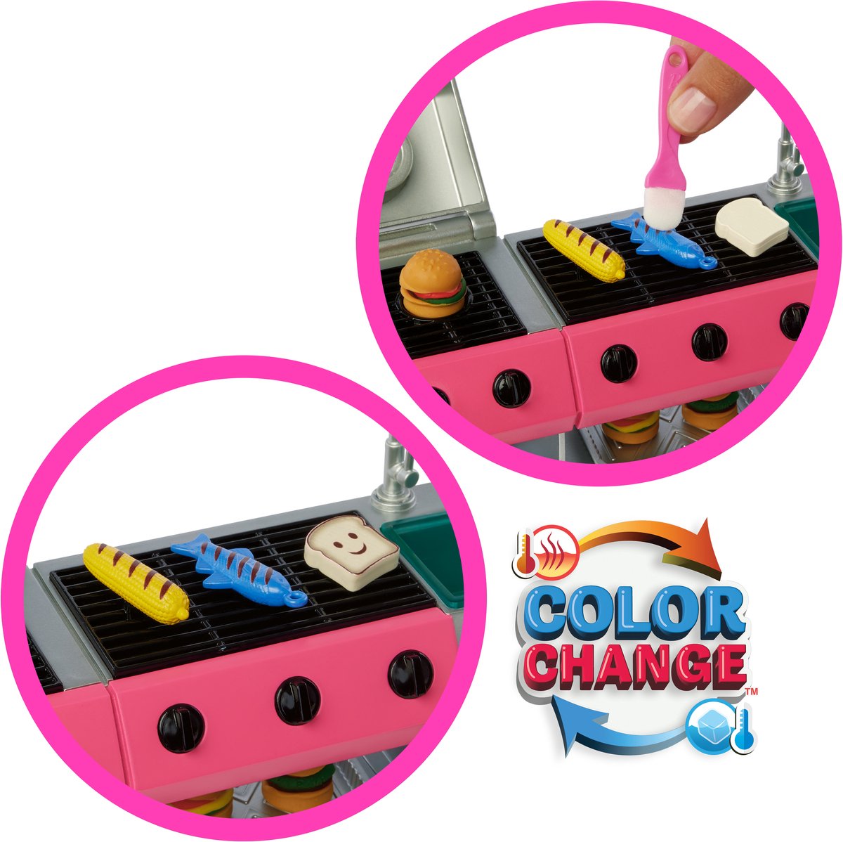 Barbie Droomcamper - Speelset met daktent, barbecue en meer dan 60 accessoires — afbeelding 6