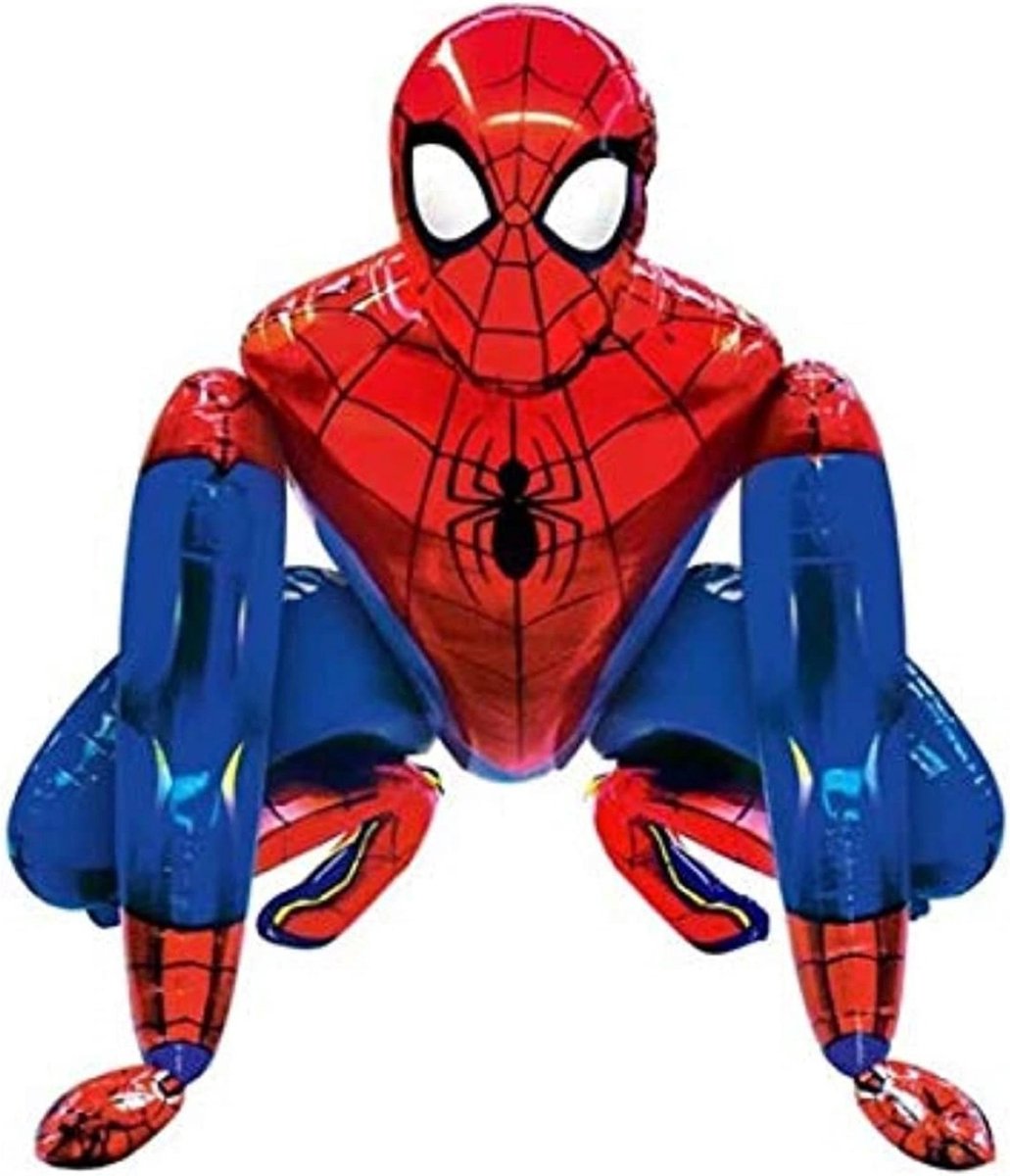 BUYXL - Spiderman XL Ballon 3D Folieballon - Kinderfeest - Kinderverjaardag - Feest - Grote Ballonnen - Inclusief opblaasrietje