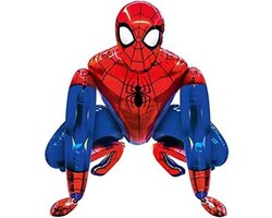 BUYXL - Spiderman XL Ballon 3D Folieballon - Kinderfeest - Kinderverjaardag - Feest - Grote Ballonnen - Inclusief opblaasrietje
