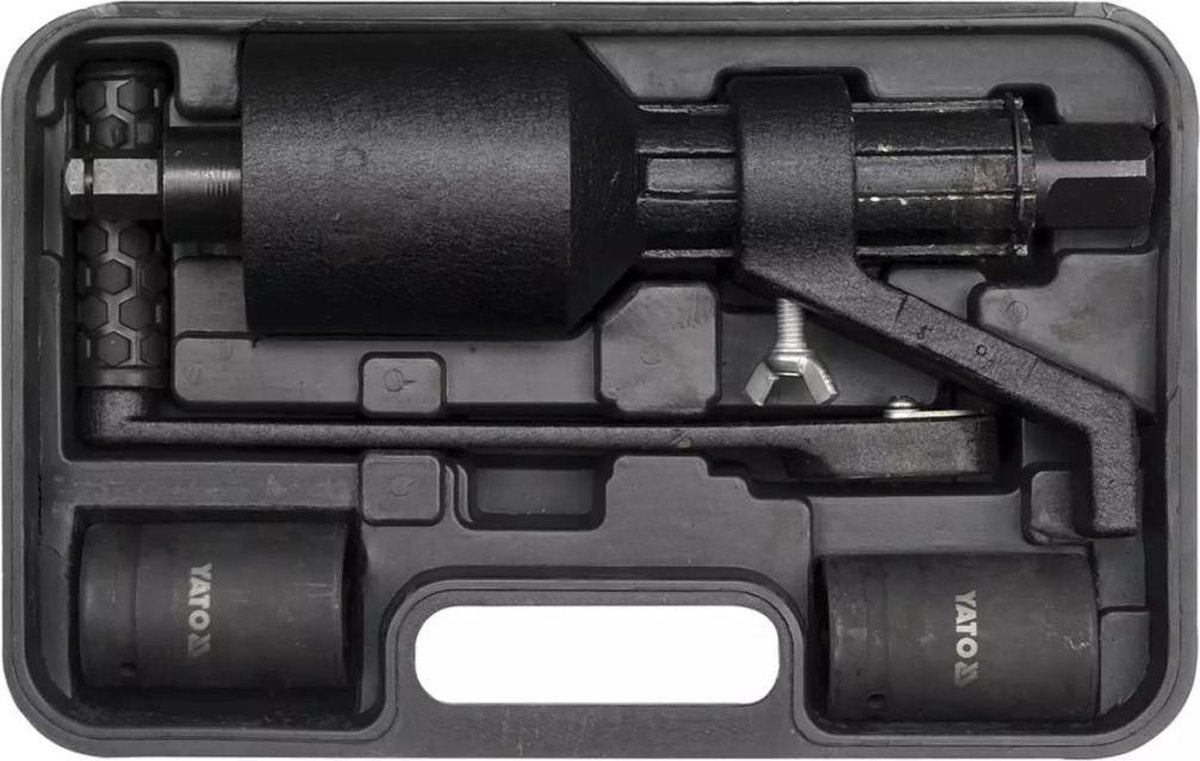 YATO Mechanische Krachtvermeerderaar / Koppelvermultiplier – 1:58 – Max. 4200 Nm – Voor Links & Rechts Draaiende Schroefdraad