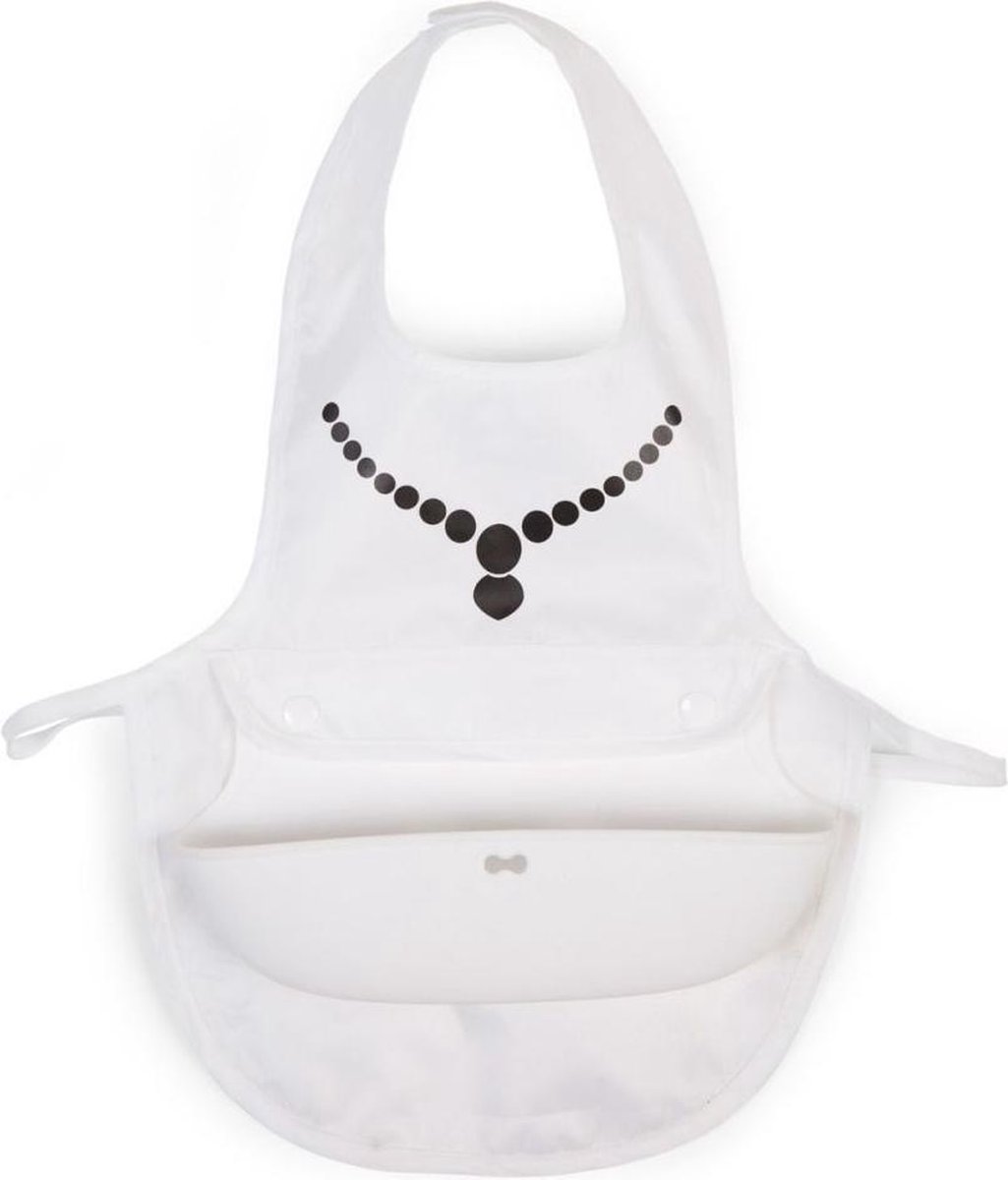 Goedkoopste CHILDWOOD - SLAB SILICON WHITE GIRL NECKLACE