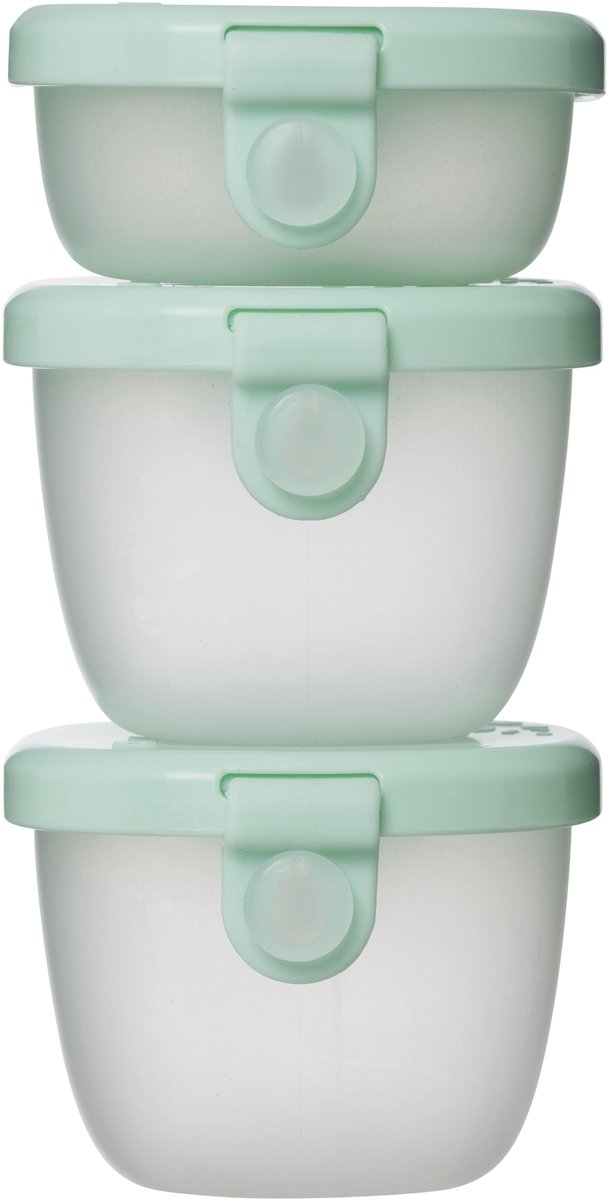 b.box Snackbakjes (3-pack): Snackbakjes voor bentoboxen en lunchboxen. Lekvrije snackbakjes voor kinderen, 118 ml en 57 ml. Vaatwasser- en magnetronbestendig.