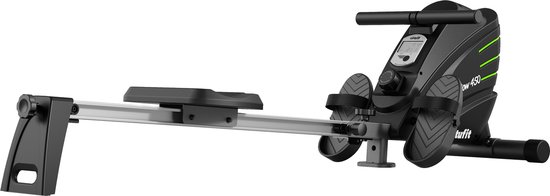 VirtuFit Row 450 Roeitrainer Inklapbaar - Roeitrainer met Magnetische Weerstand - Roeimachine - Silent Magnetic Weerstandssysteem - 10 Weerstandniveaus - Roeiapparaat voor Thuis - Incl. LCD-scherm - Incl. Transportwielen