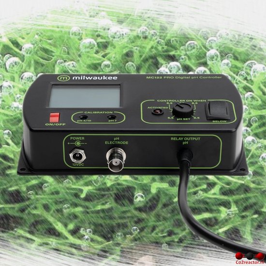 Milwaukee pH controller met CO2 - Model MC122 PRO - Professionele PH Meter