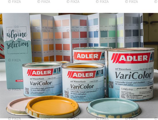 Peinture laquée ADLER Varicolor RAL 4009 – Violet pastel 750 ml – Peinture 2 en 1 pour bois, métal et Laque, pour l'intérieur et l'extérieur