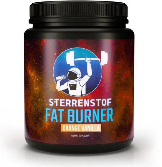 Sterrenstof Fat Burner - Orange/Vanilla - 50 doseringen - Afvallen - Poedervorm