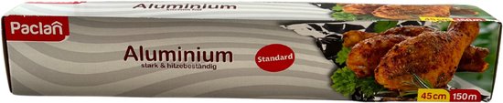 PACLAN Aluminiumfolie 150m x 45cm