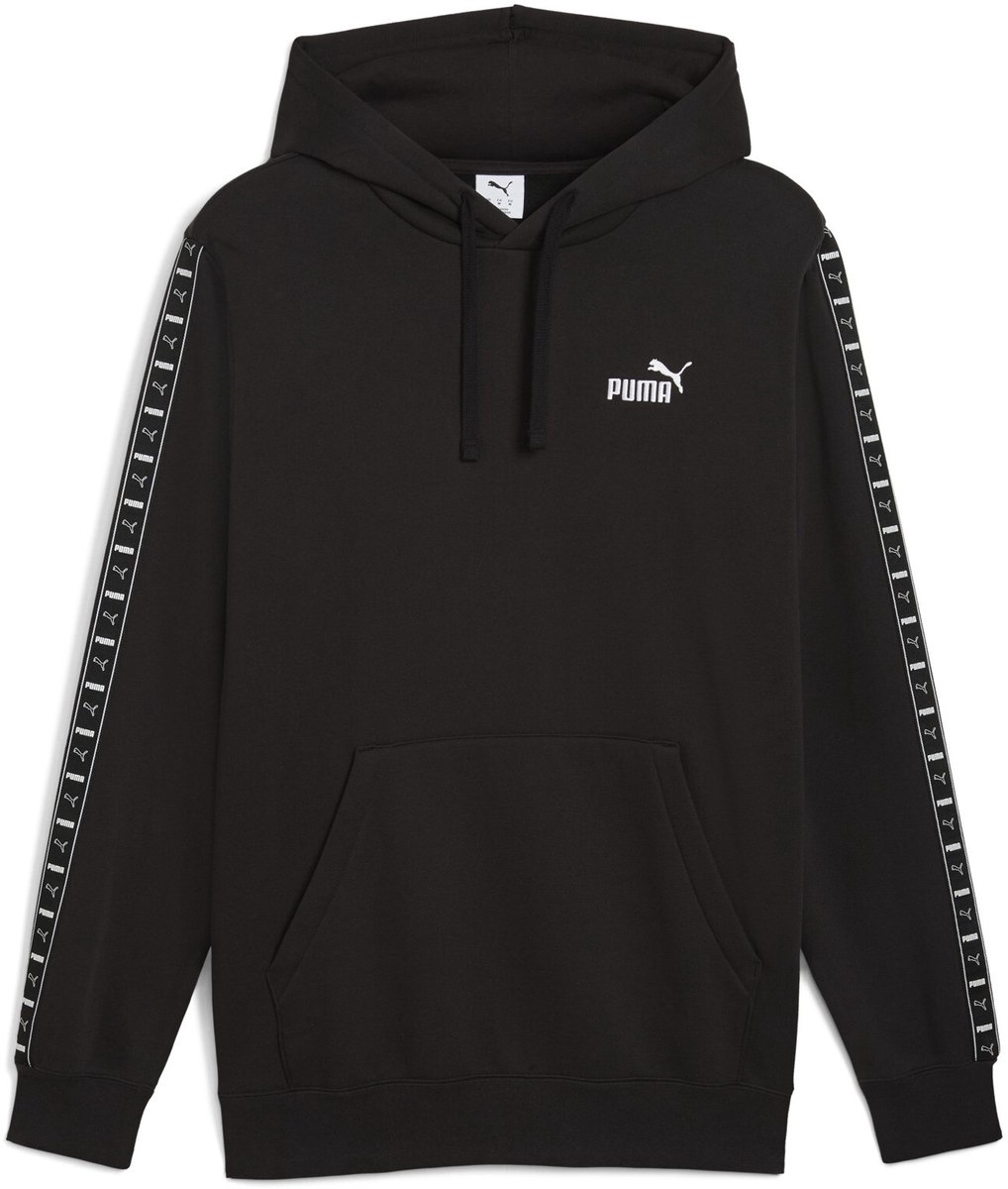 PUMA ESS TAPE Hoodie FL Heren Trui Puma Zwart