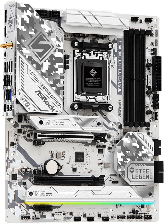 ASRock B650 Steel Legend WiFi B650 Socket AM5 ATX (5/8)