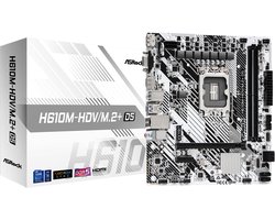 Asrock H610M-HDV/M.2+ D5 Intel H610 LGA 1700 micro ATX