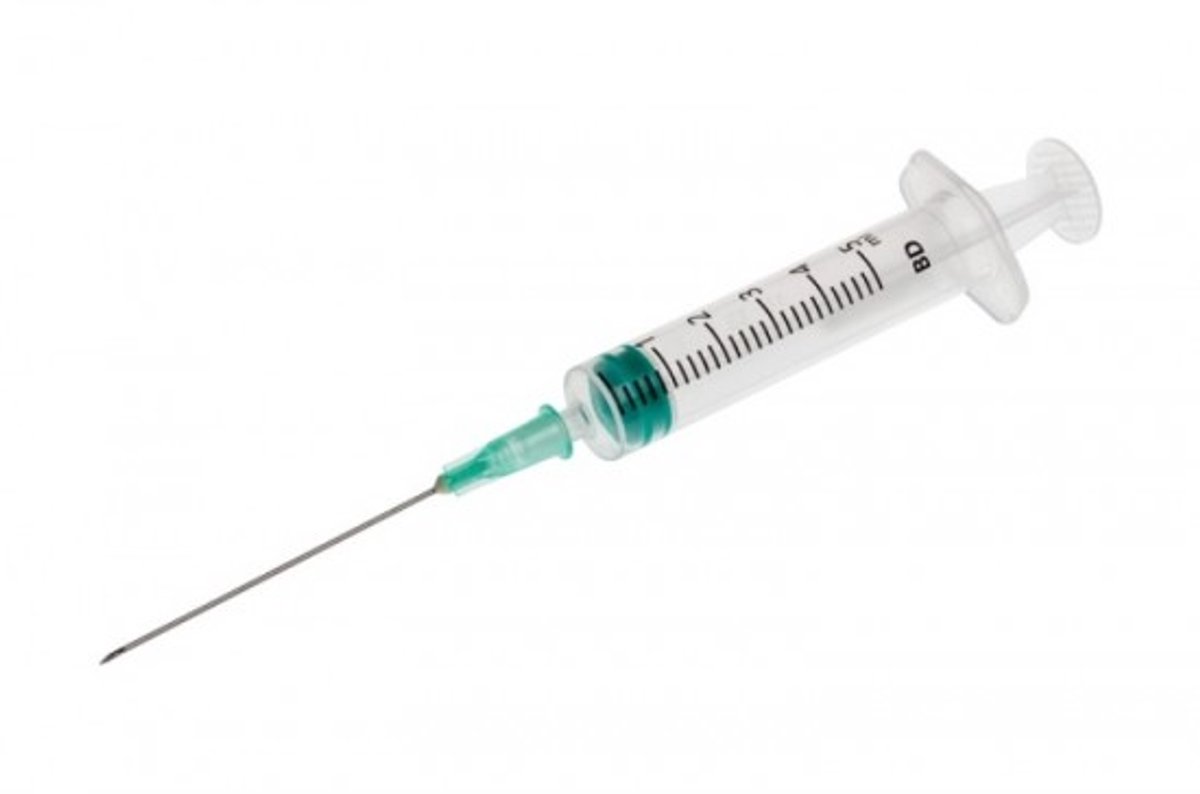 BD Emerald spuit met naald - 2 stuks - 5ml