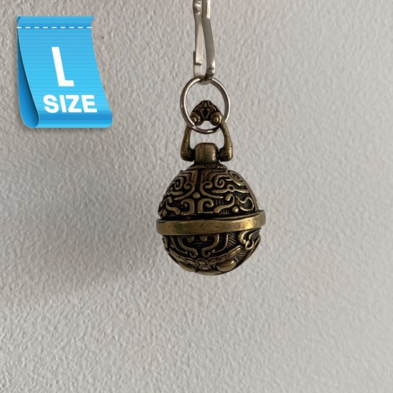 Gremlin Bell Barong de style indonésien | Bell Guardian | Joli cadeau moto pour un motard ou pour la fête des pères !