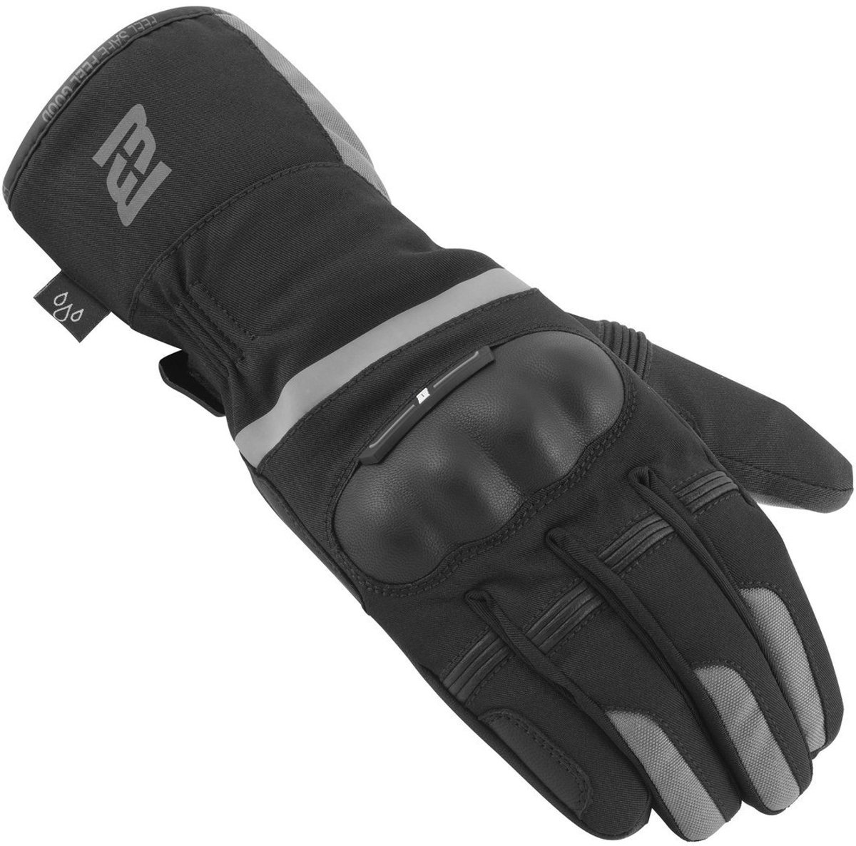 Bogotto Proto-RS Waterdichte Zwart Grijs Handschoenen - Handschoen