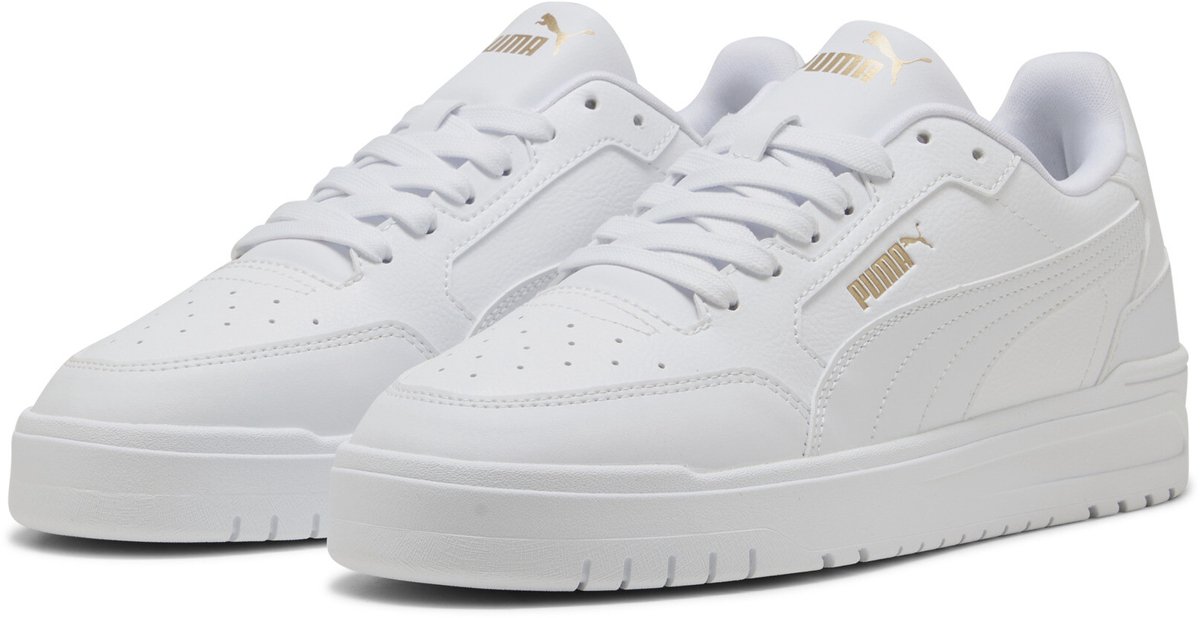 Puma Shuffle Downtown PUMA White-PUMA White-PUMA Gold