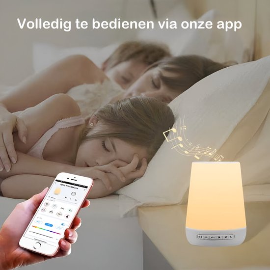 Luxyana® MBZ-285 White Noise Machine Baby met App - Premium Witte Ruis Machine van Merkloos — afbeelding 3