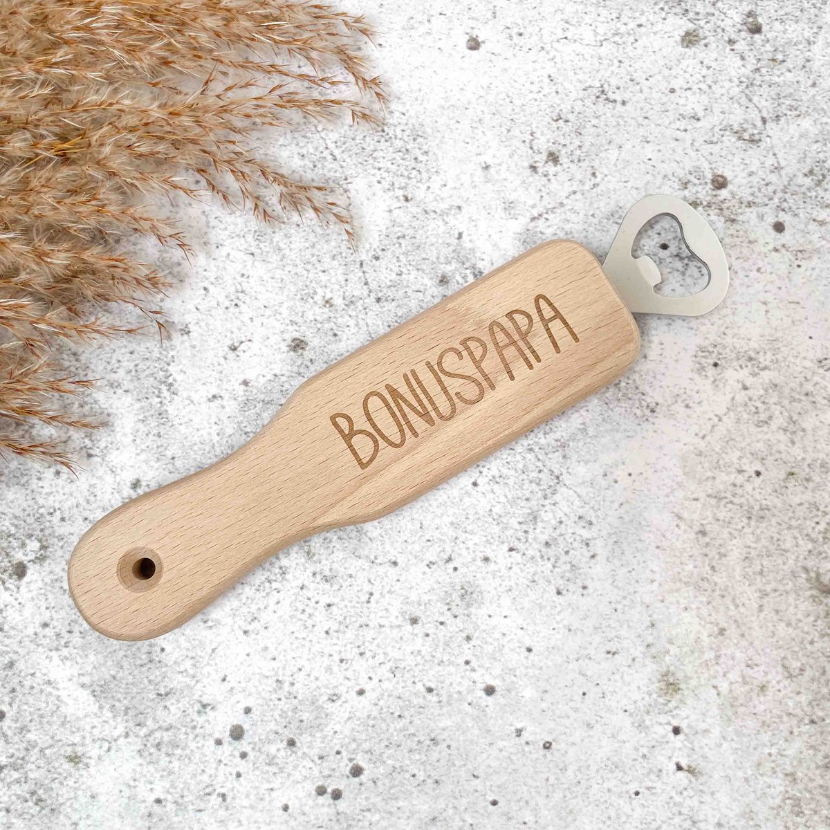 Flesopener | Bonuspapa | Cadeau voor bonuspapa | Vaderdag cadeau