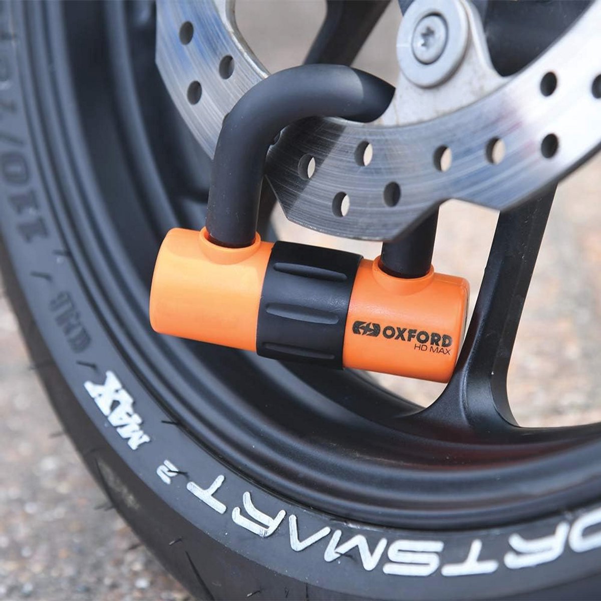 Hoge Veiligheid Motorfiets Stalen Disc Lock met Dubbel Vergrendelingsmechanisme