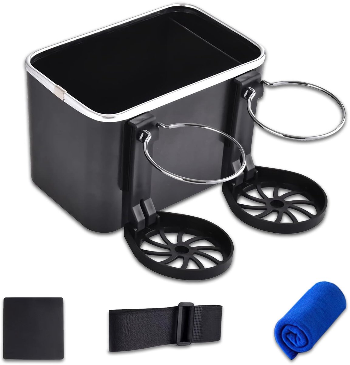 Ibenzoa® Hoogwaardige, Aanpasbare Auto Beekerhouder – Ruimtebesparende Oplossing voor Comfort