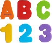 Munchkin Badletters & Nummers 36 Letters en Getallen voor in Bad! - Bad Foam Speelgoed - Badspeelgoed voor Jongens en Meisjes - Leerrijk voor Kinderen! - Vanaf 24 Maanden