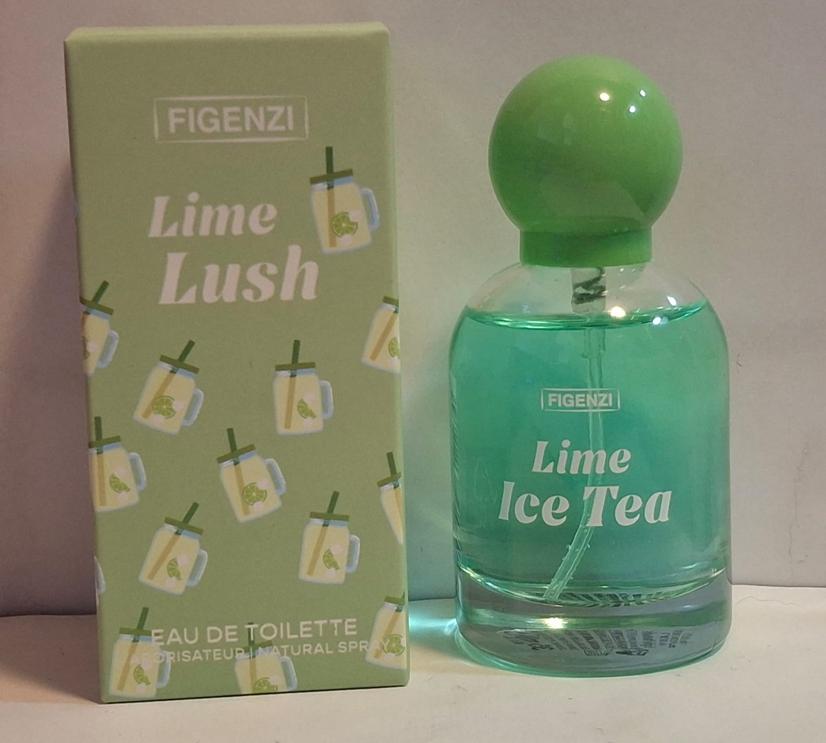 Figenzi - Lime Lush - Eau de Toilette - For Women - Lime Ice Tea Geur - 35ml