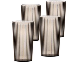 Bo-Camp - Longdrink - Nomad - RPET - Grijs - 480 ml - 4 Stuks