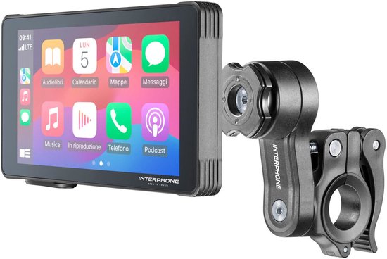 RideSync Carplay en Android motor display Interphone