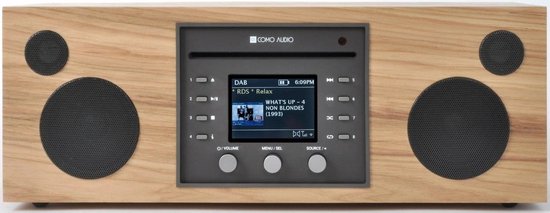 Como Audio Musica - DAB + / FM-radio met internetradio en CD-speler -  Hickory | bol.com
