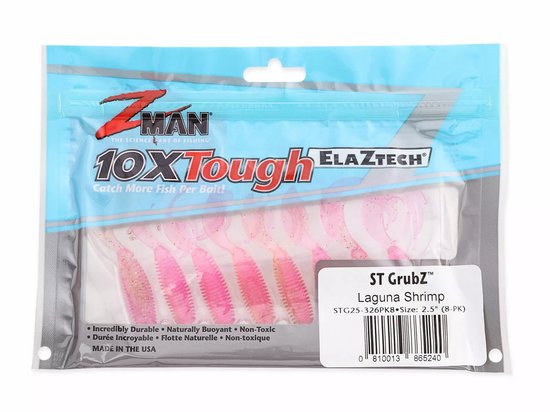 Z-man Zman St GrubZ Twister - 6cm Beige 6cm van Z-man — afbeelding 2