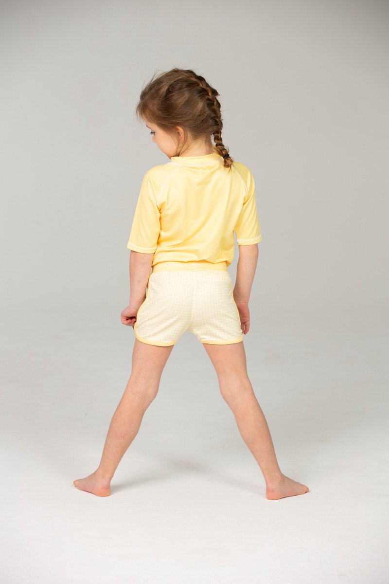 Ducksday - zwembroek - UV - lemonade - geel - 12jaar - 146/152 - valt klein — afbeelding 2
