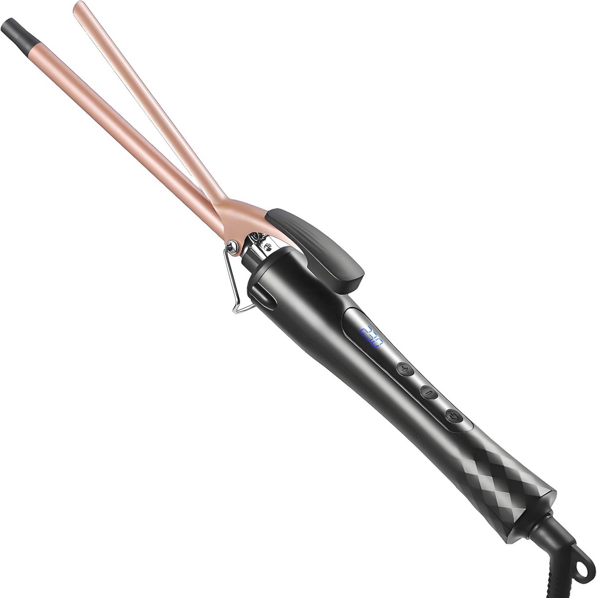Kleine Krultang 9 mm voor Strakke Afro-Krullen - Keramische Technologie, LCD-Temperatuurregeling, Ergonomisch Ontwerp