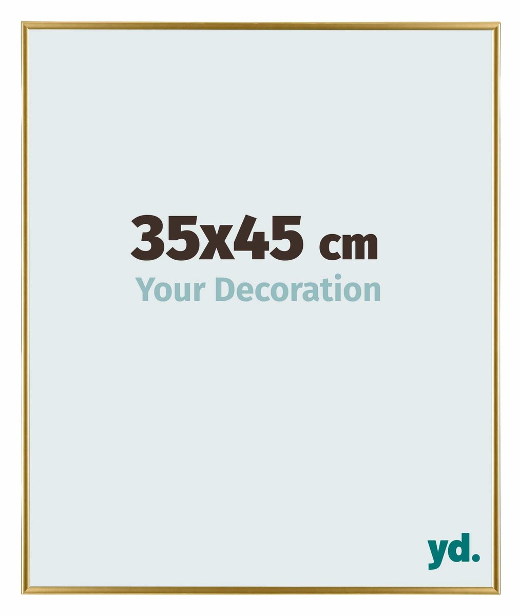yd. Your Decoration - Fotolijst 35x45 cm - Kunststof - Goud - Evry