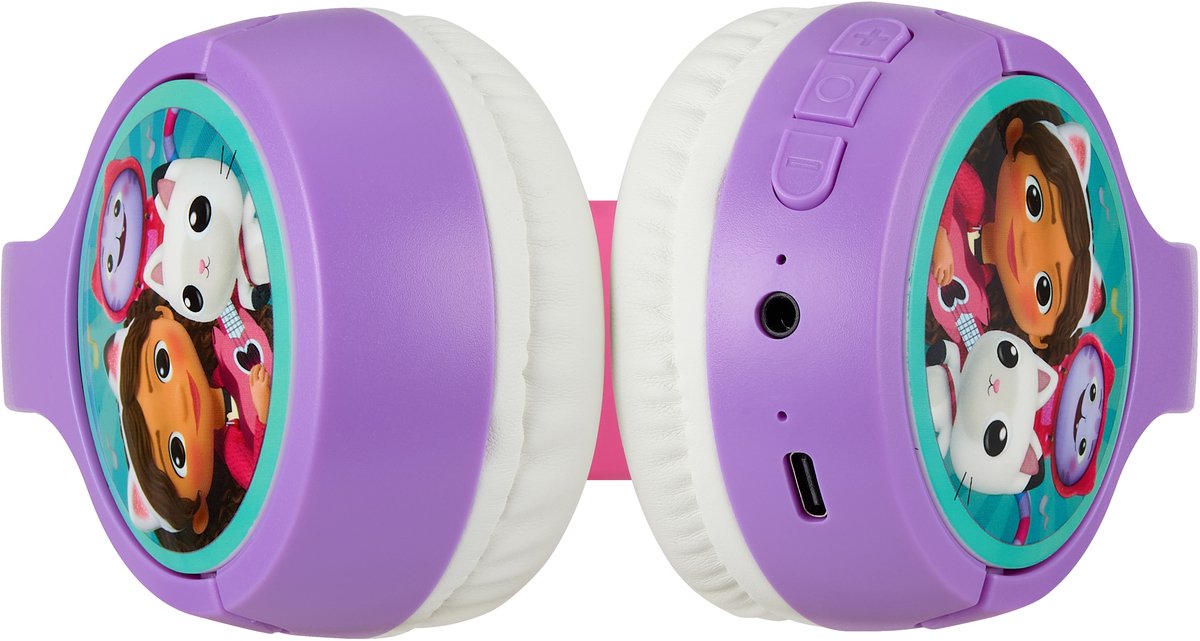 Gabby's Poppenhuis - draadloze kinderkoptelefoon - met - afbeelding 2