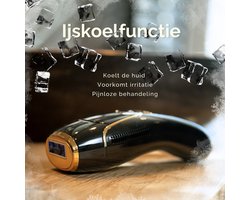 YOURS2BE IPL Laser Ontharingsapparaat – Ice Cooling Technologie – Pijnloze Laser Ontharing Voor Thuis – Inclusief Beschermbril & Scheermes – Resultaat Na 4–6 Weken